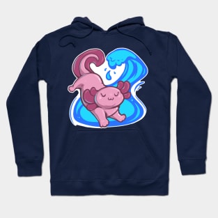 Axolotl uwu Hoodie